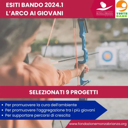 BANDO 2024.1 | L'ARCO AI GIOVANI